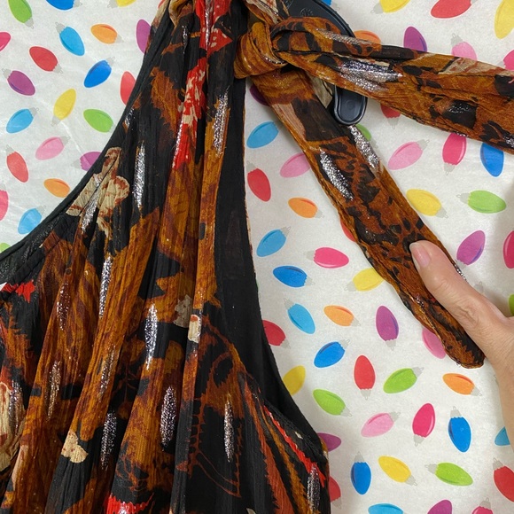 Multicolor jumpsuit side zipper, size 2, NWOT - Picture 6 of 9